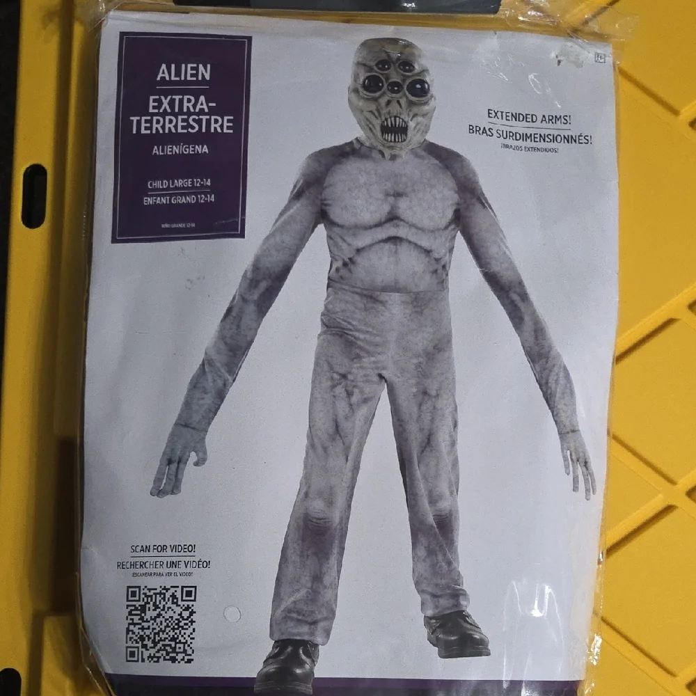 Alien Costume for Kids - Gray